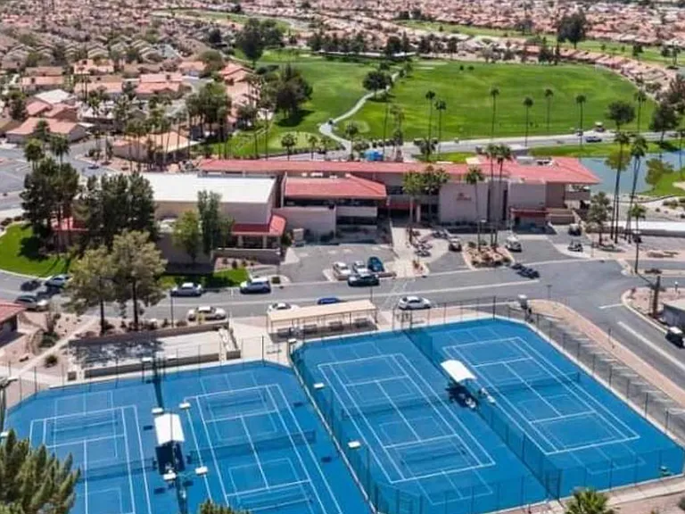 Tennis courts, Pickleball courts, Club House, & Golf Course