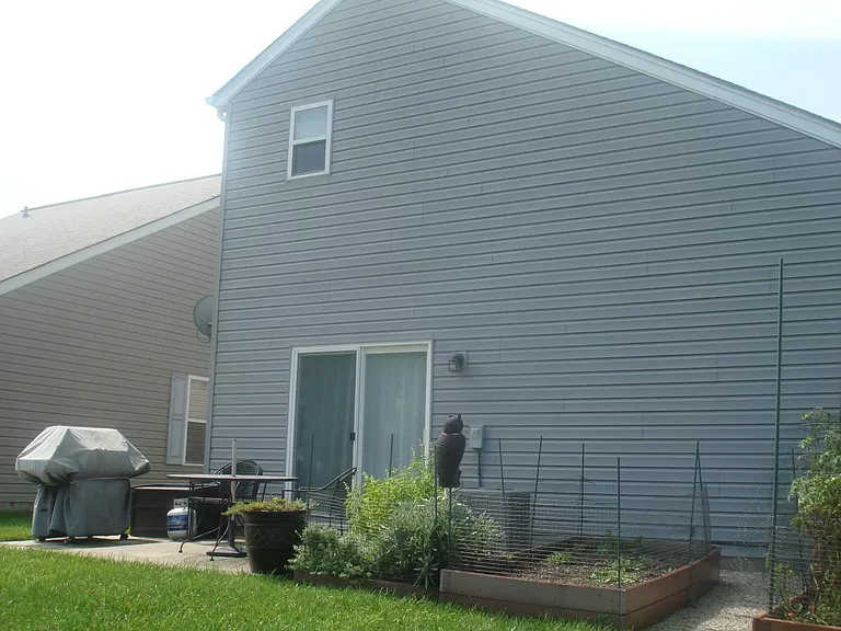 Back of house - garden is no longer there.