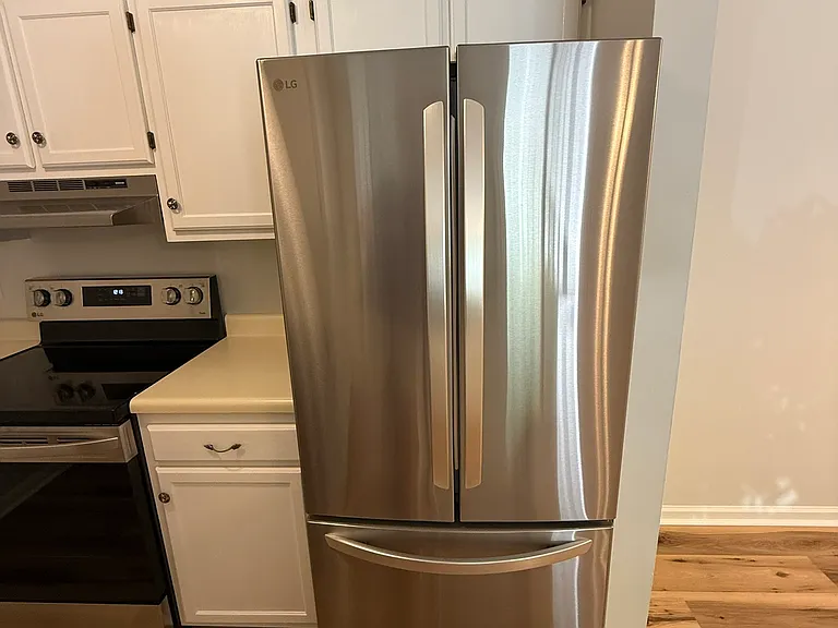 Brand new fridge with ice maker