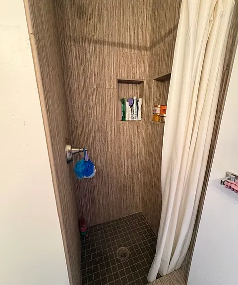 main floor bedroom shower