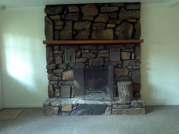 Fireplace in Living Room
