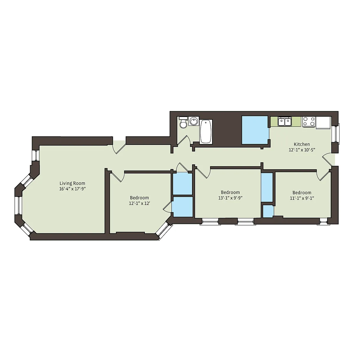 Floor plan 5401-3bC