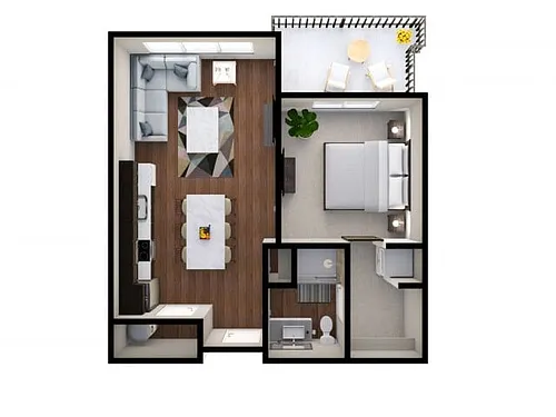 Floor plan The Crinkle