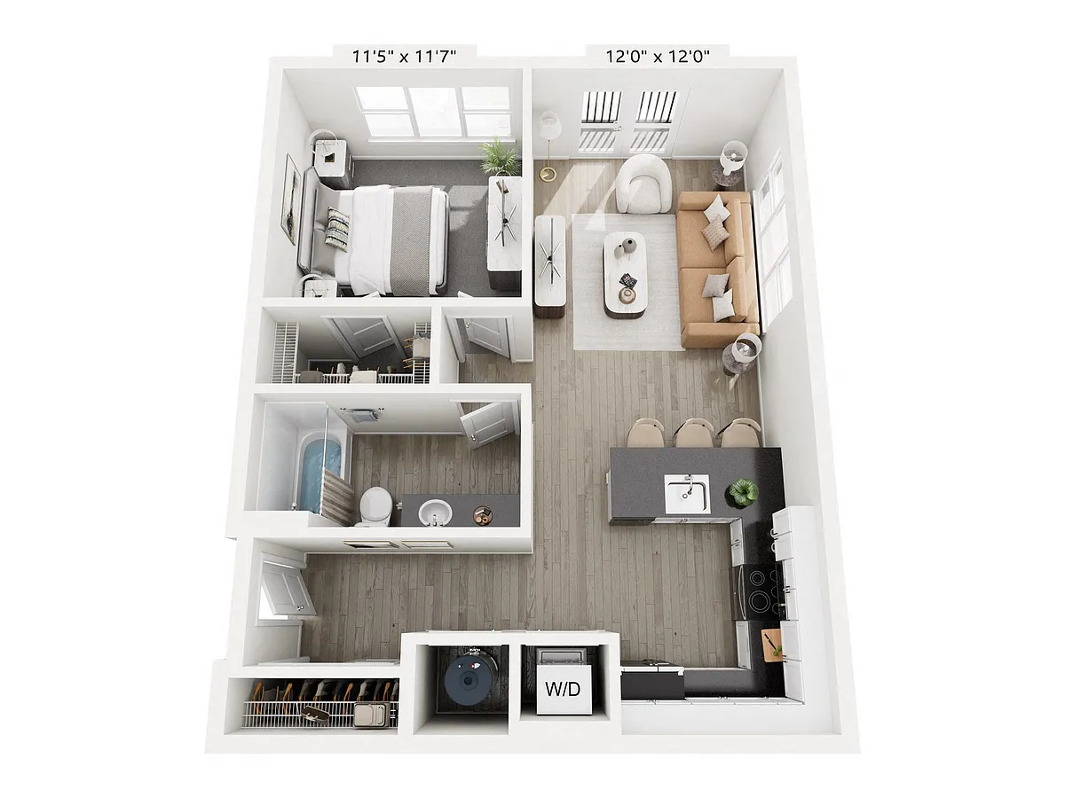 Floor plan Refraction