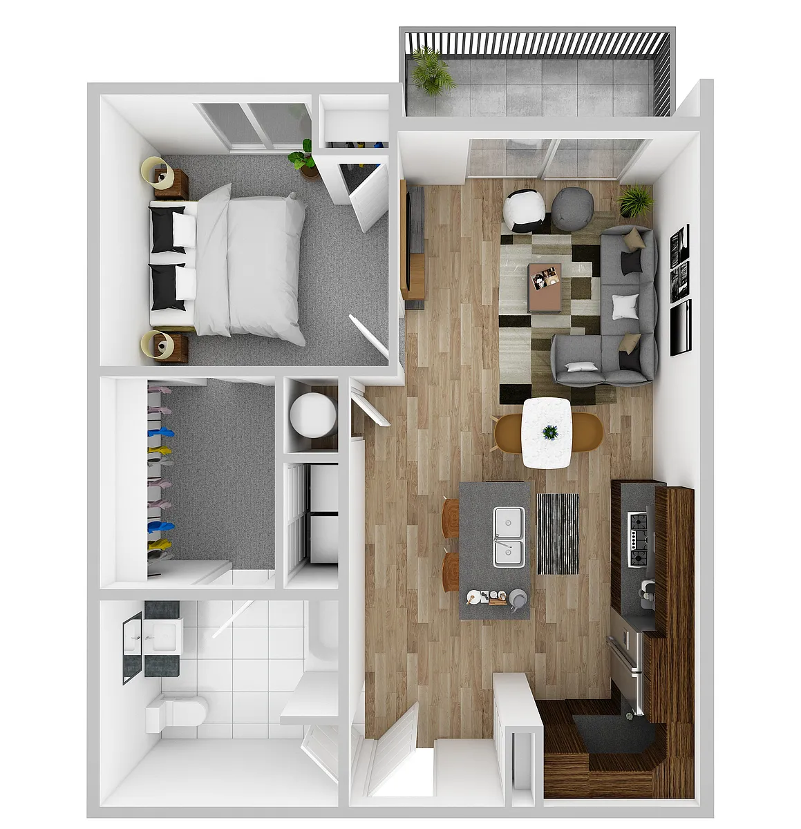 Floor plan Floor Plan C- Income Rate