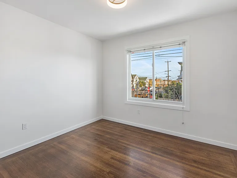 Upstairs bedroom overlooking Lane Street