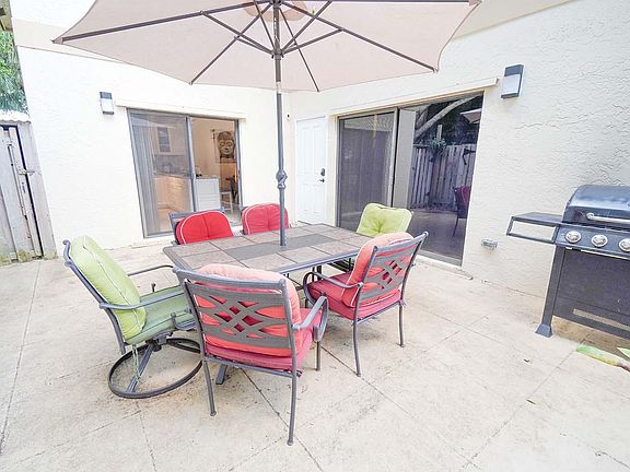 Private Fenced Patio