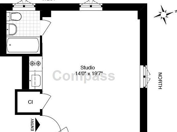 2nd image of 45 Tudor City Pl APT 1617
