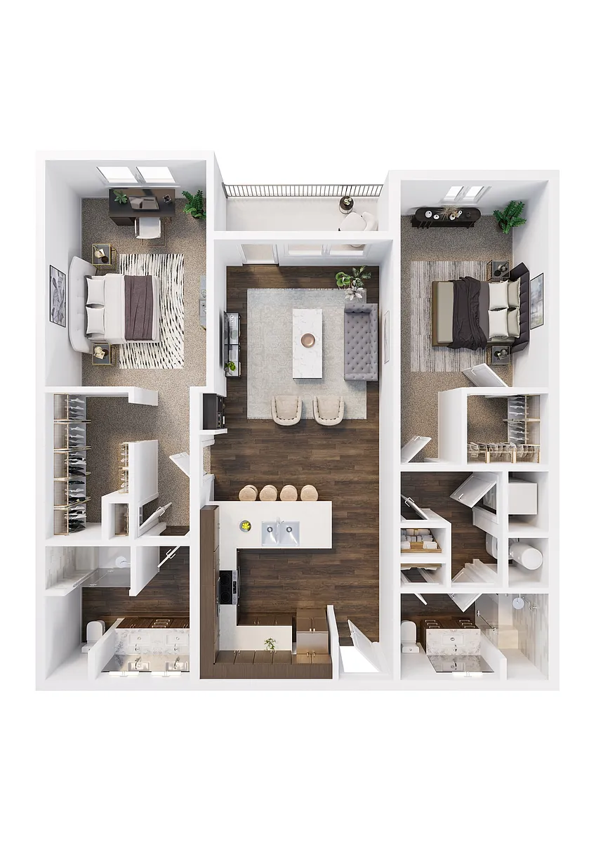 Floor plan B1
