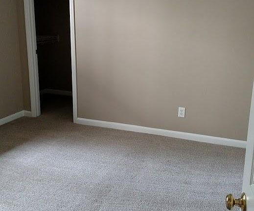 Large second bedroom with walk-in closet