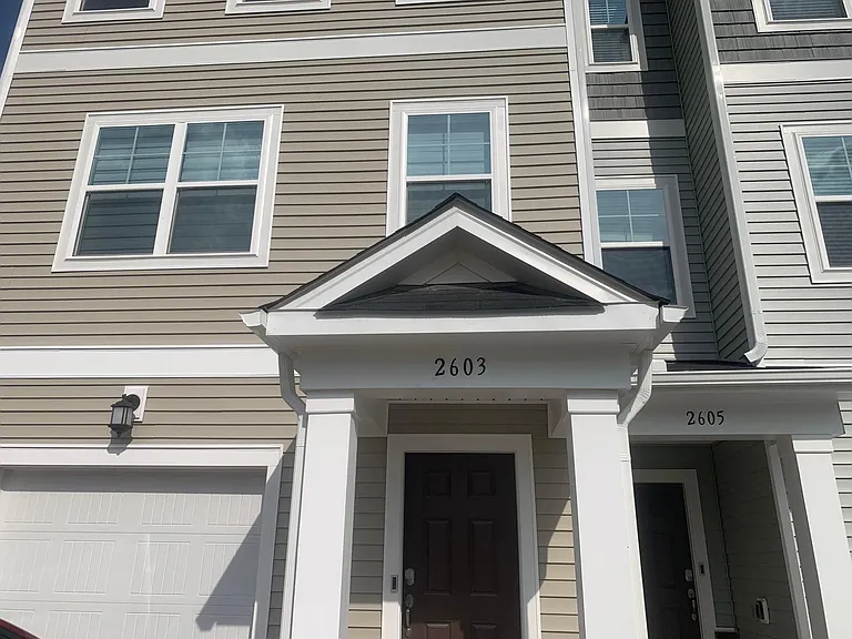 Main door elevation.