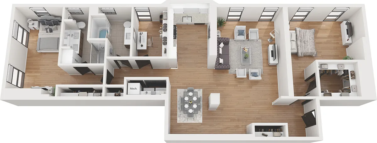 Floor plan H-B13