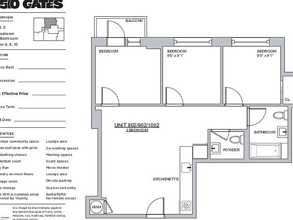 2nd image of 1510 Gates Ave #1002
