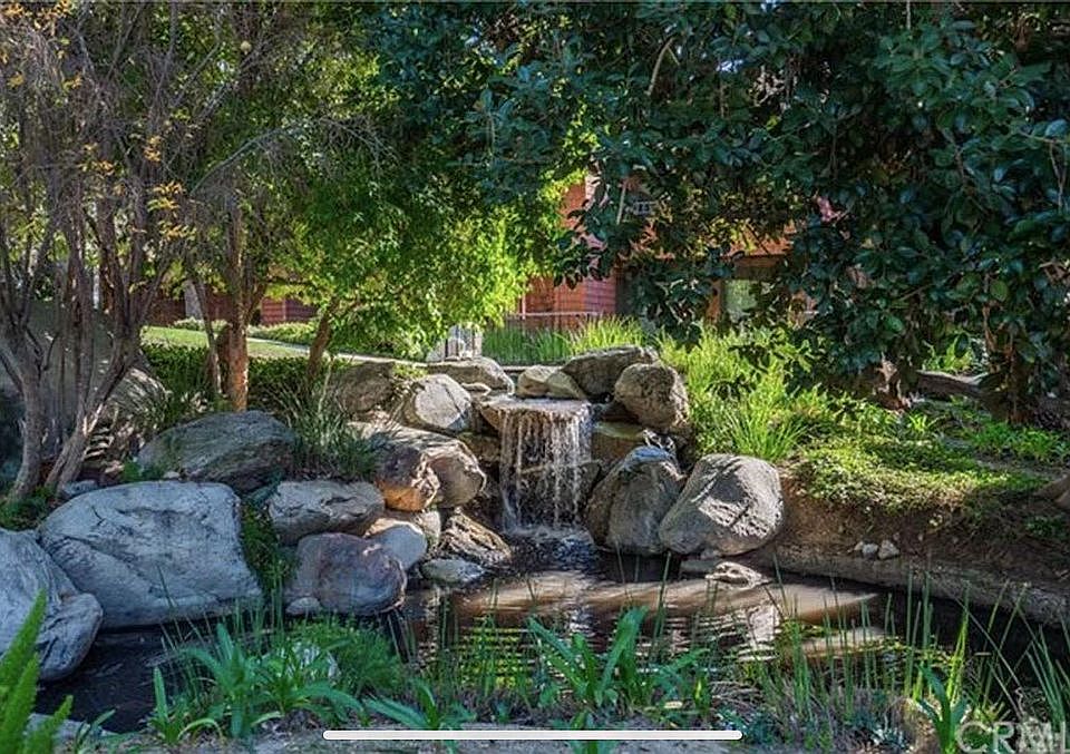 community waterfall