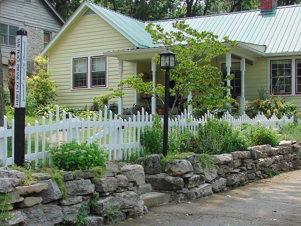 River Rock retaining wall