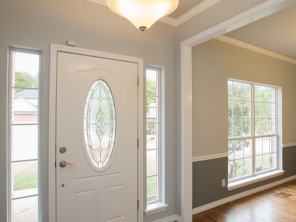 Refinished wood floors throughout