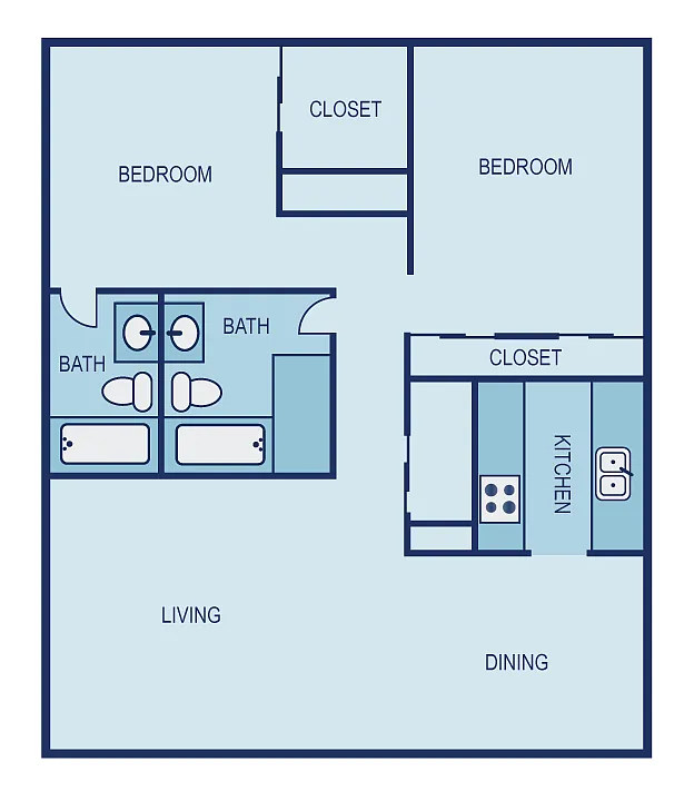 Floor plan B3