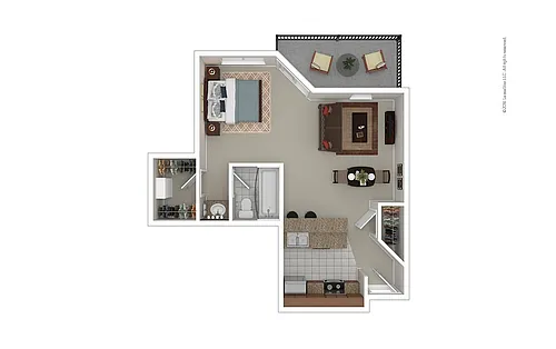 Floor plan The LaCroix