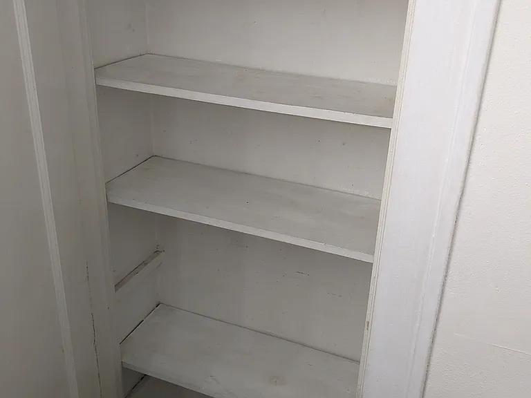 Full bathroom closet.