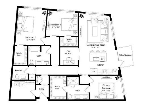 Floor plan C4