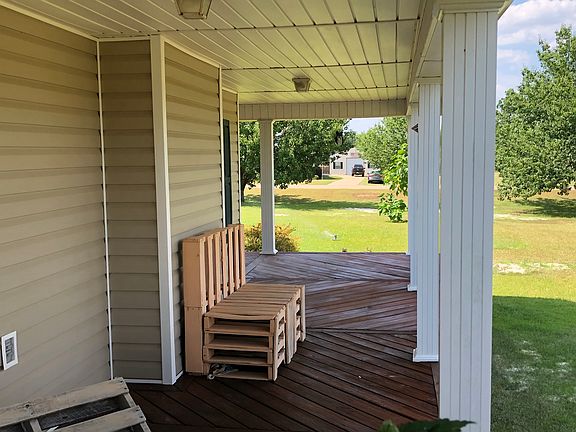 View of side porch