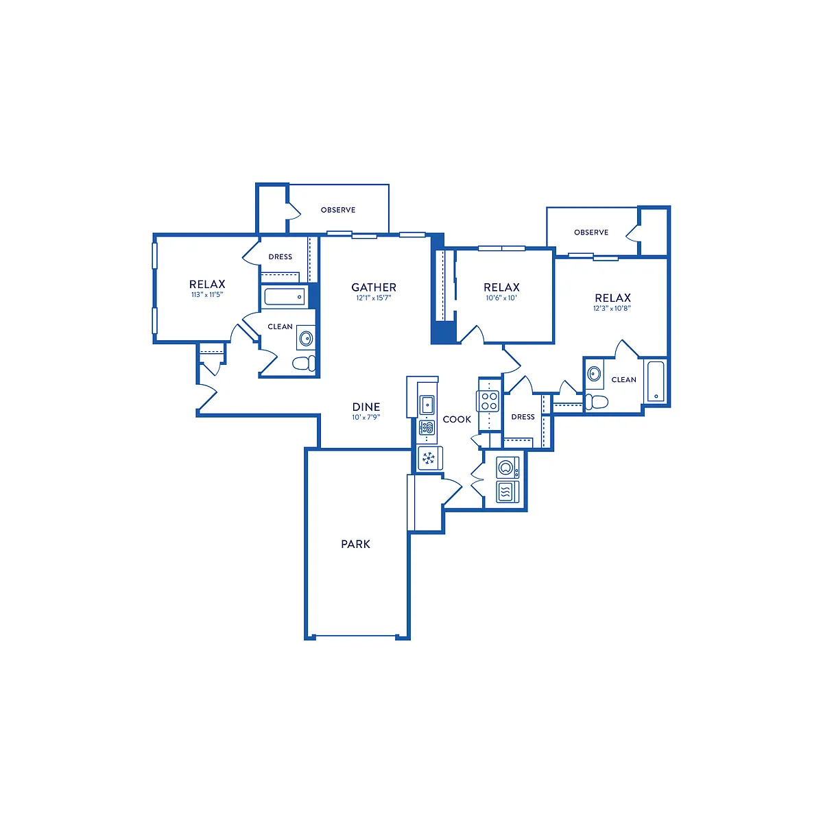 Floor plan Cranberry