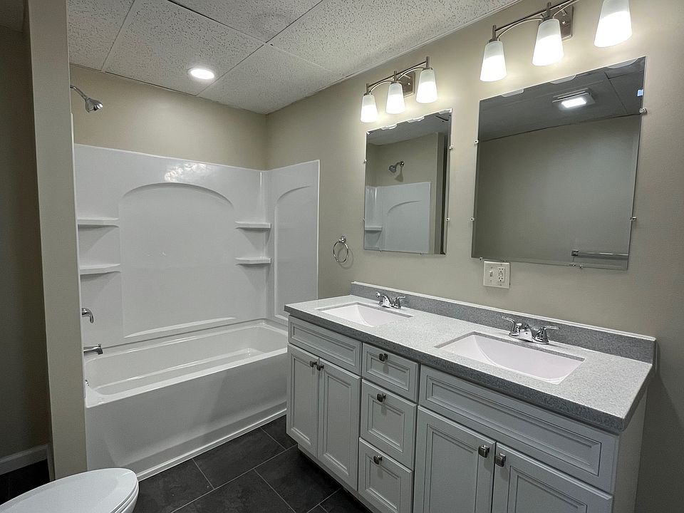 Full Bathroom with Double Vanity