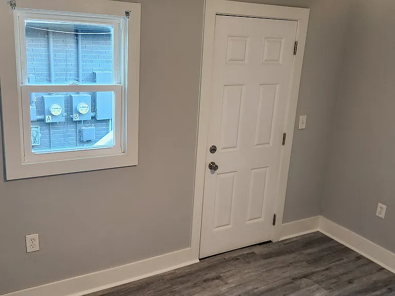 Back Bedroom (shows back door closed)