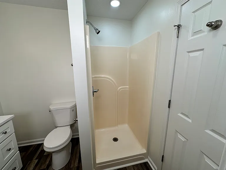 Walk-in Shower, located in master bathroom