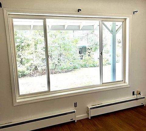 Living room picture window