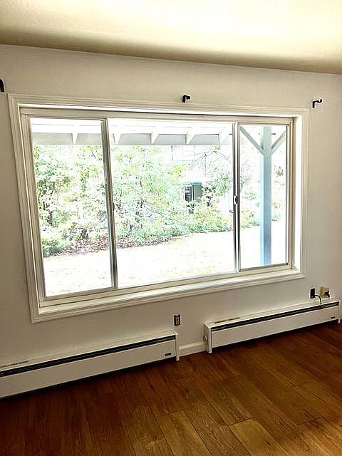 Living room picture window