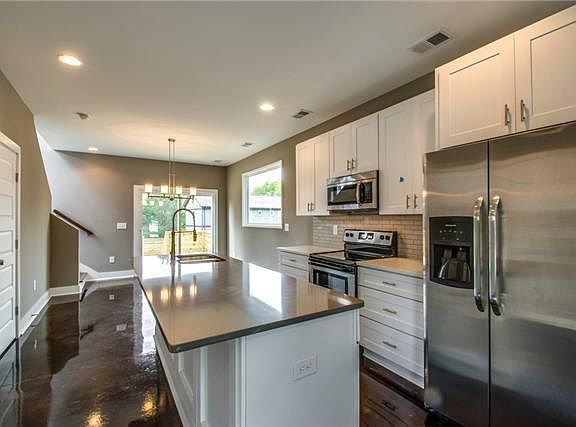 Kitchen and dining room