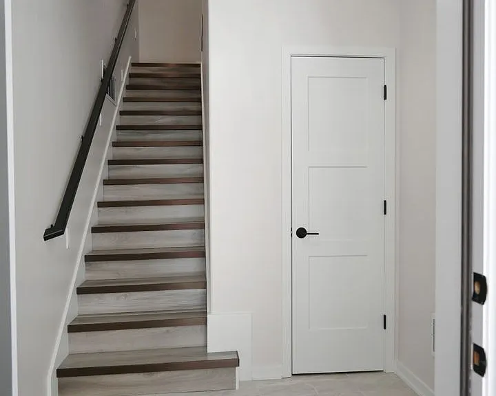 Front entrance to a townhome.