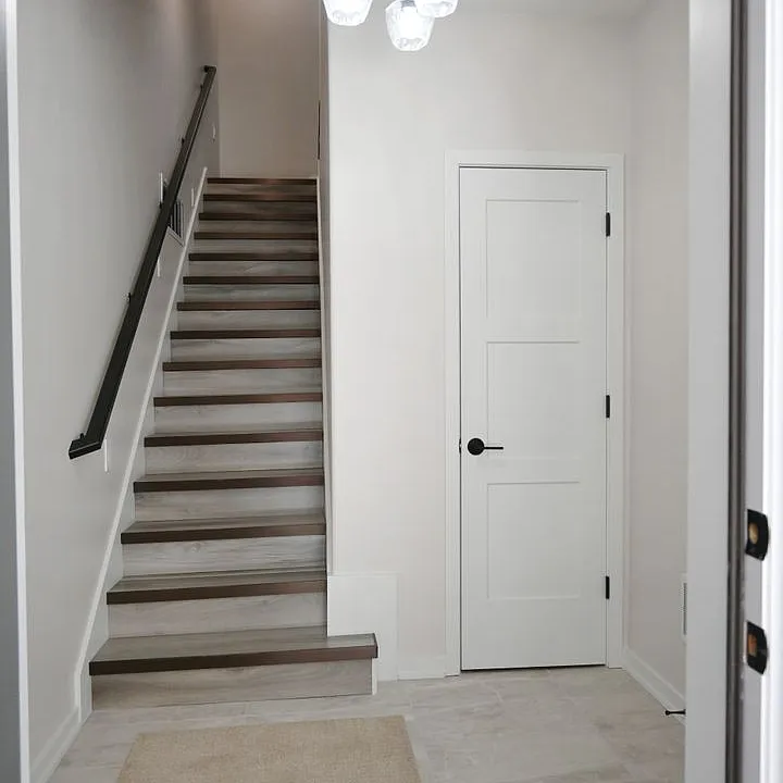 Front entrance to a townhome.