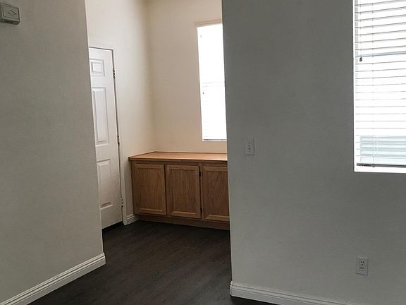 Entrance with cabinets view from living room