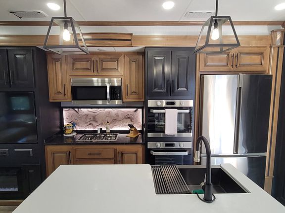 Large Frig & Two Stoves