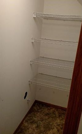 PANTRY! Space for additional shelving to stay super organized!