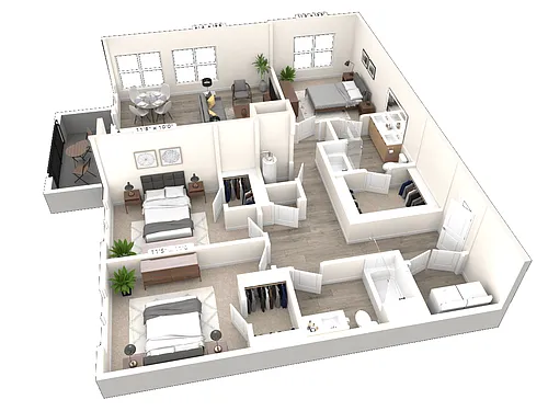 Floor plan The Echo