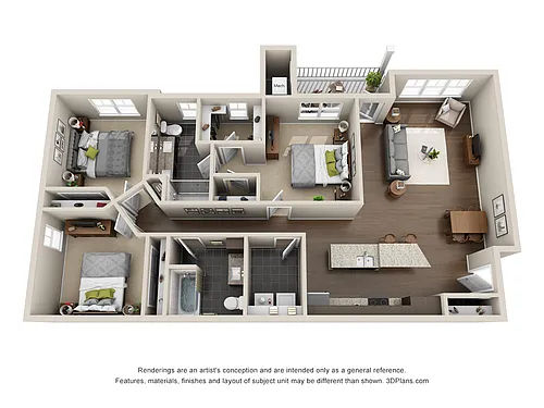Floor plan Cloverdale