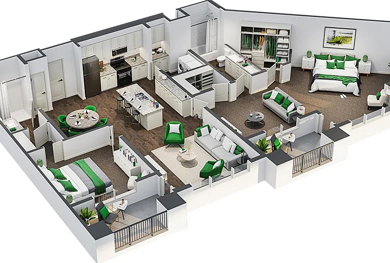The Villas at Ridgeview Falls Apartments — Photo 42