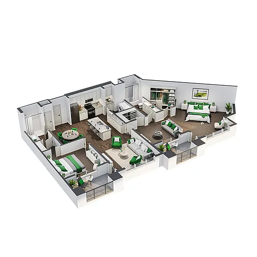 Floor plan B6