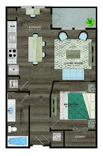 Floor plan A1