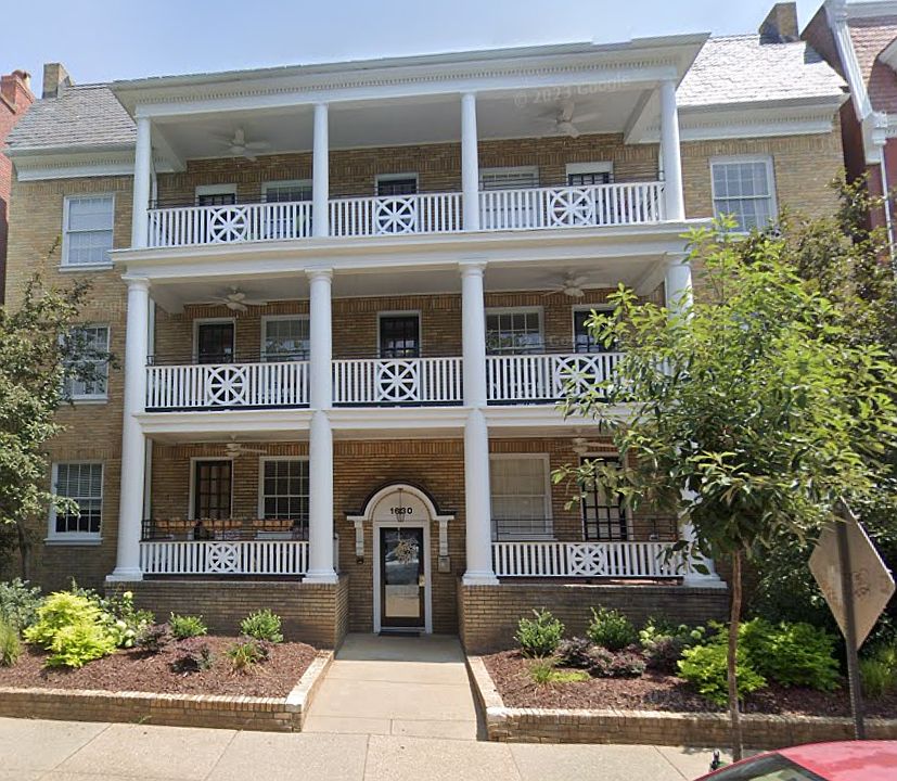 Building main entrance.