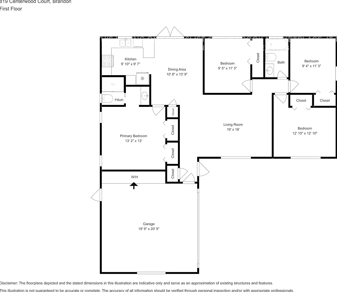 819 Centerwood Ct Brandon, FL 33511 — Photo 2