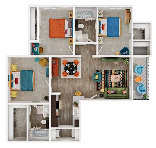 Floor plan C1