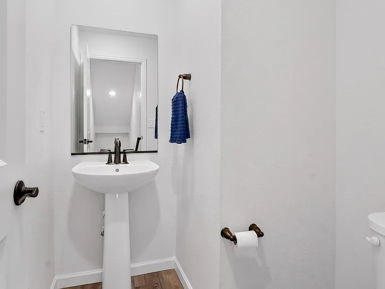 2nd floor half bath