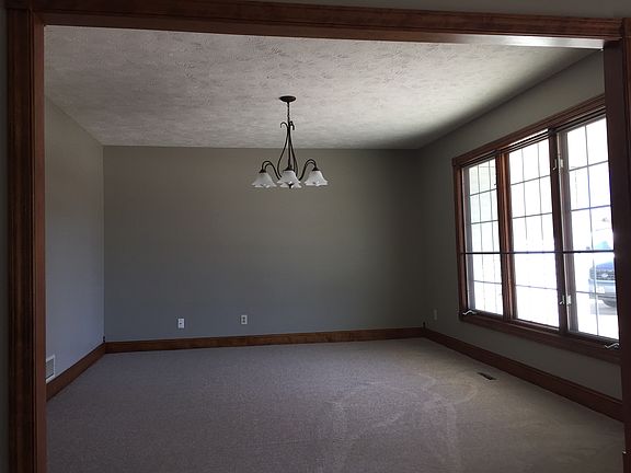 spacious dining room