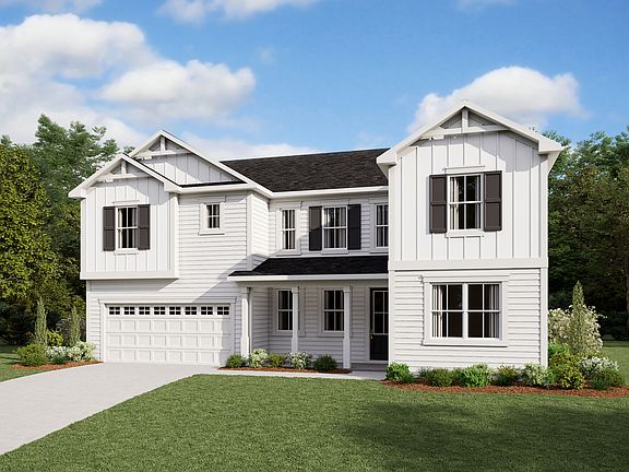 Lassen - Farmhouse Elevation