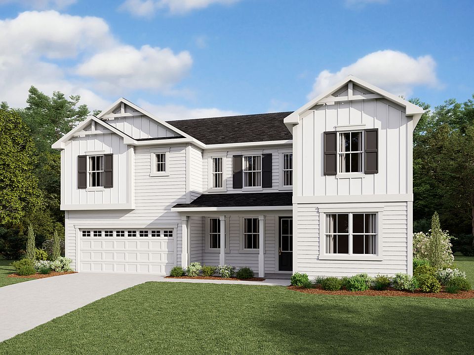 Lassen - Farmhouse Elevation