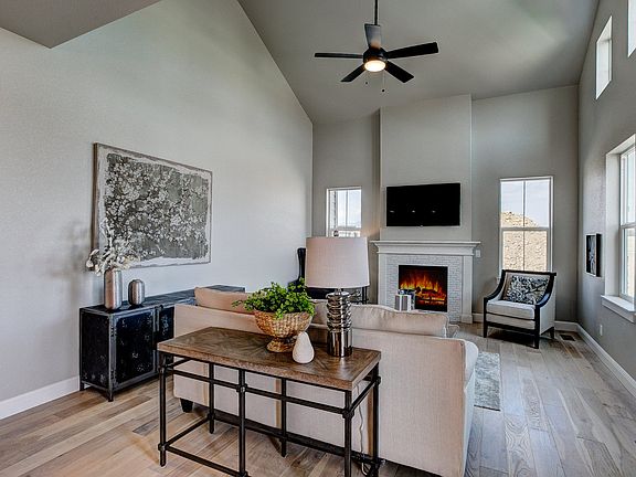 Living Room - Not Actual Home - Finishes May Vary